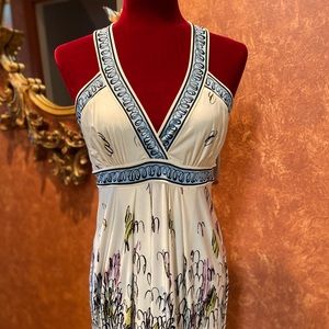 BCBG MAXAZRIA HALTER DRESS SIZE medium.